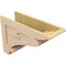 Ekena Millwork 9"W x 27"D x 18"H Classic Mayflower Rough Cedar Woodgrain TimberThane Corbel, Primed Tan CORUR09X27X18MAYRCPR - alternate 2